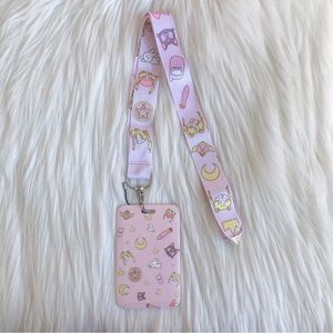 Sailor Moon lanyard with Id/ card holder